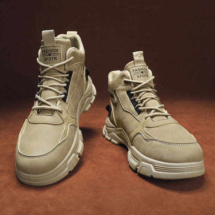 Damen Sportliche High-Top Sneakers mit atmungsaktivem Obermaterial und rutschfester Sohle Drune
