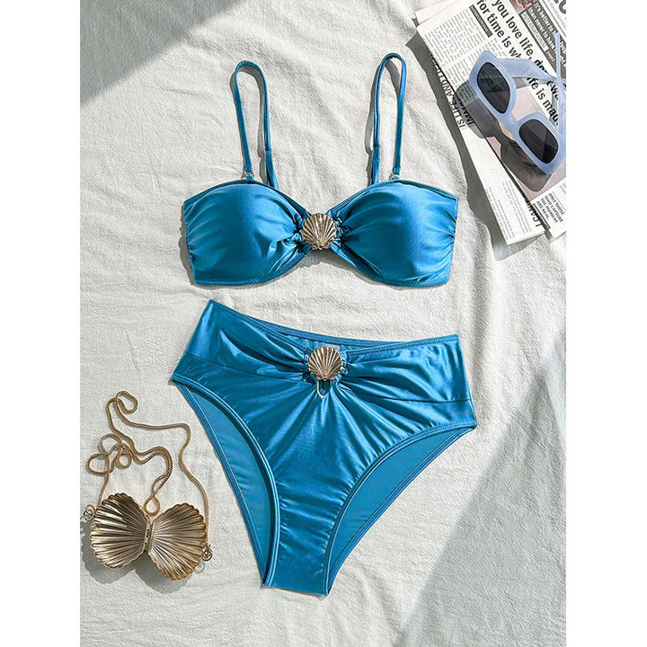 Damen-Bikini mit eleganter Muschel-Applikation Drune