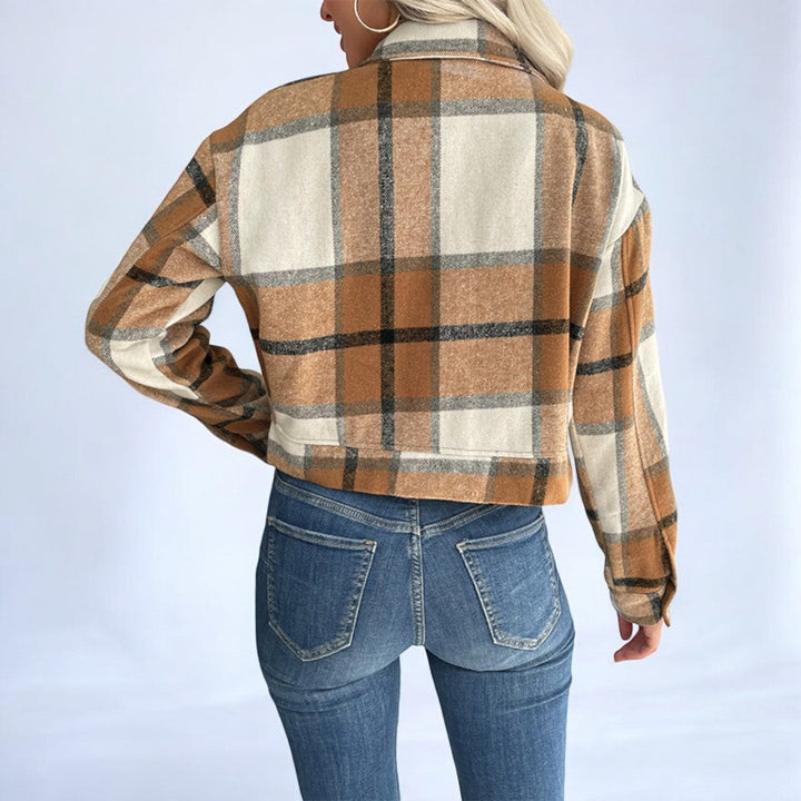 Drune | Modische Karo-Jacke