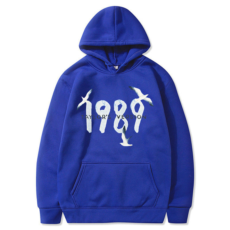 Damen Kapuzenpullover mit kreativem Vogelmotiv und hochwertiger Baumwolle Drune