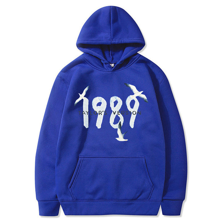 Damen Kapuzenpullover mit kreativem Vogelmotiv und hochwertiger Baumwolle Drune