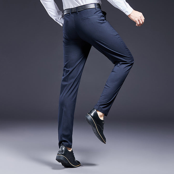 Herren elegante Anzughose aus hochwertigem Wollmix Drune
