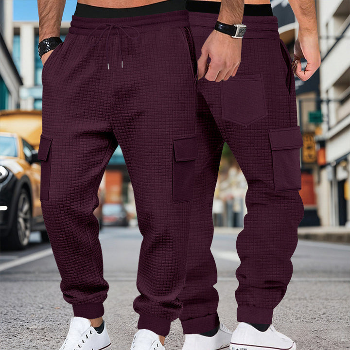 Herren Cargo-Hose mit elastischem Bund und praktischen Seitentaschen Drune