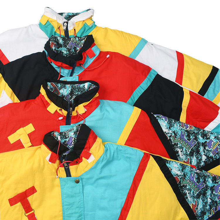 Damen Steppjacke im auffälligen Retro-Design mit hoher Funktionalität Drune