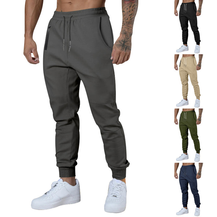 Herren Sportliche Lifestyle-Jogginghose mit elastischem Bund und praktischen Taschen Drune