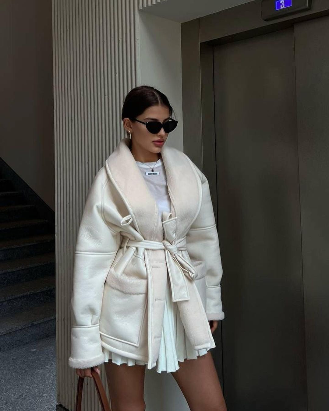 Damen Oversize Jacke mit hochwertiger Innenausstattung Drune