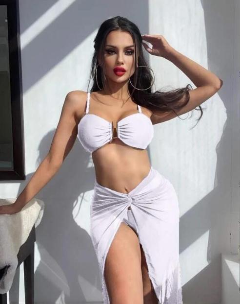 Damen Bikiniset mit raffinierten Schnittdetails Drune