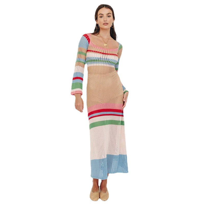 Damen Mesh-Kleid Drune