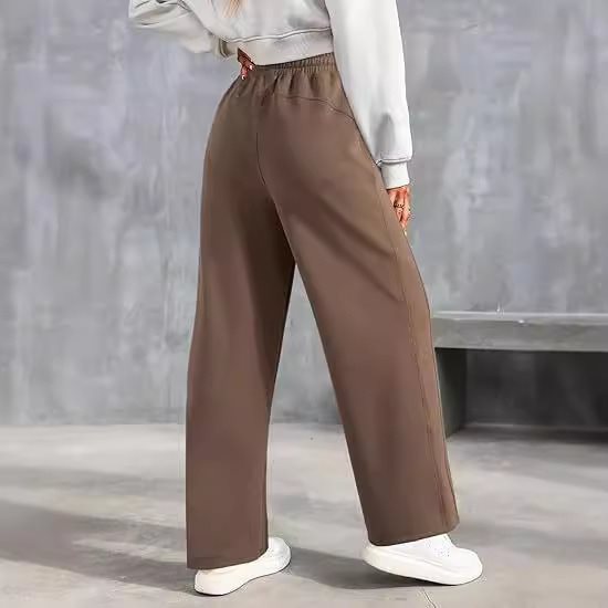 Damen Bequeme und lässige Freizeithose mit elastischem Bund und seitlichen Taschen Drune