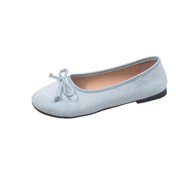 Damen Ballerinas mit schickem Schleifen-Akzent und weichem Obermaterial Drune