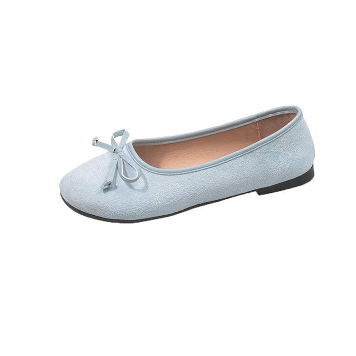 Damen Ballerinas mit schickem Schleifen-Akzent und weichem Obermaterial Drune