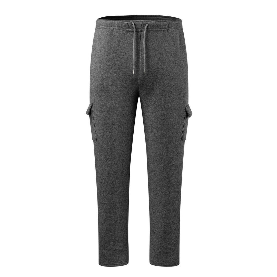 Damen nan weiche Cargo-Jogginghose mit Kordelzug und Seitentaschen Drune