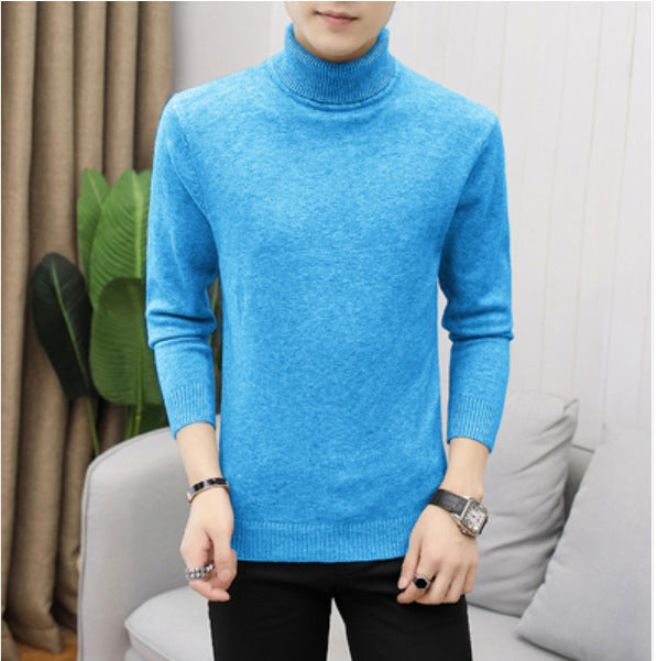 Herren Rollkragenpullover aus hochwertiger Baumwolle Drune