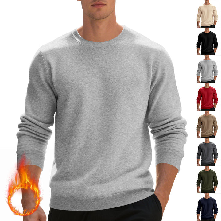 Herren Sweatshirt mit Rundhalsausschnitt Drune