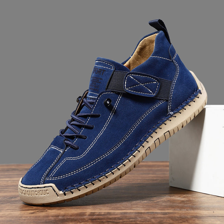 Damen Bequeme Freizeitschuhe mit elastischem Klettverschluss und atmungsaktiver Konstruktion Drune