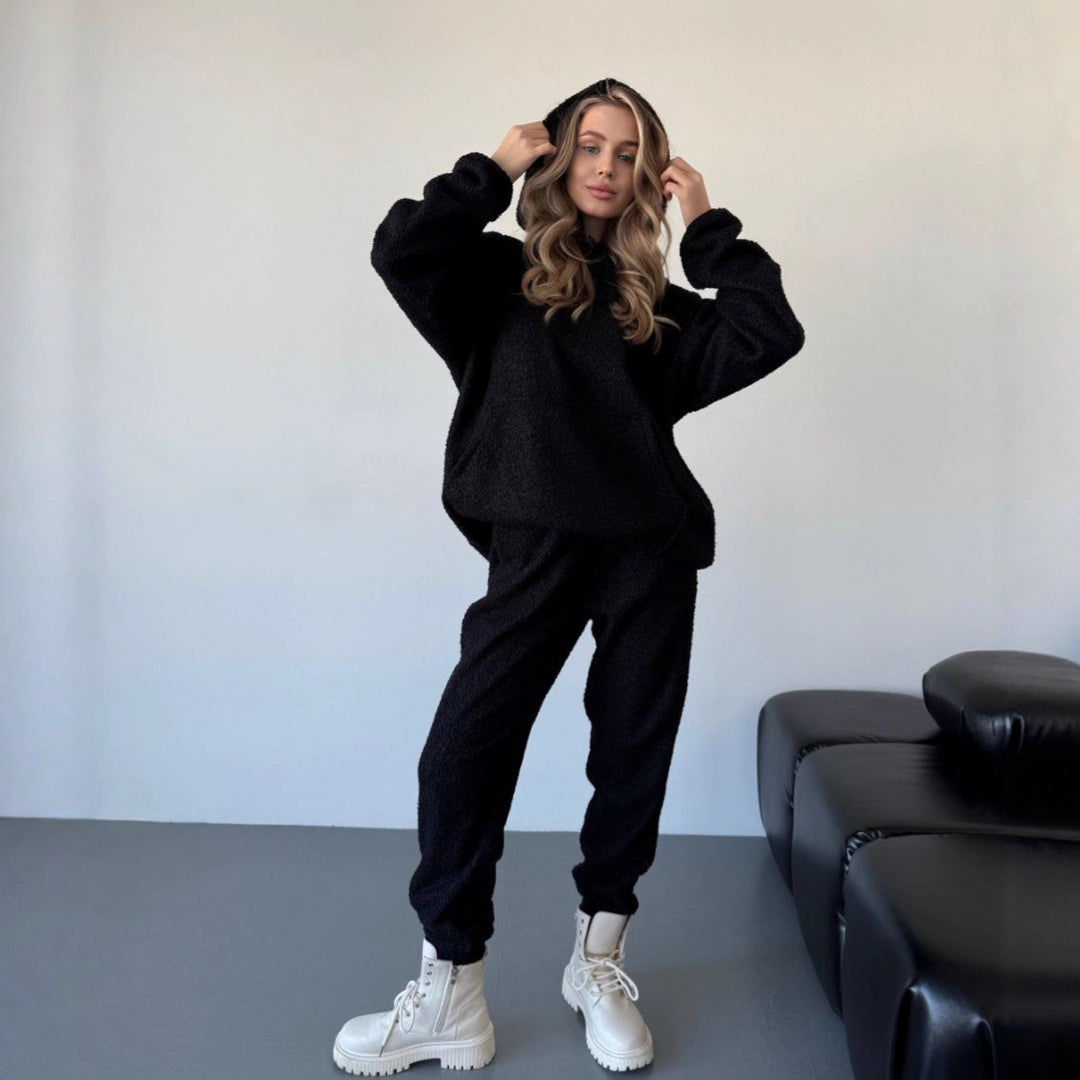 Damen Kuscheliger Oversized Hoodie Drune