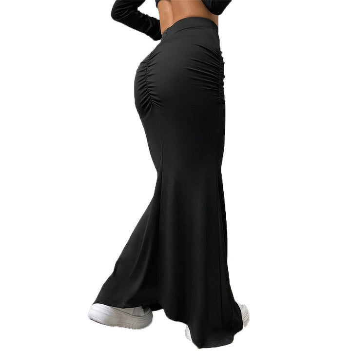 Damen Maxi-Rock mit raffinierten Rüschendetails und elegantem Schnitt Drune