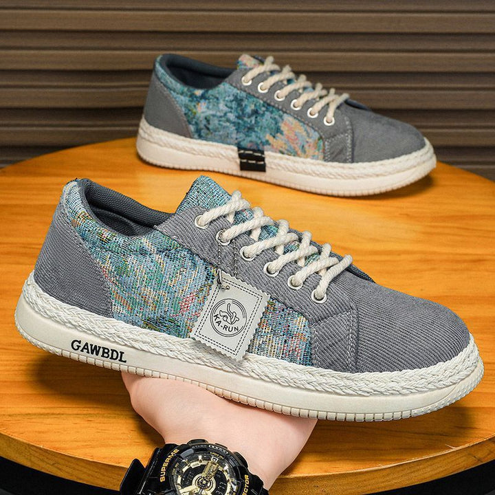 Damen modische Freizeit Sneakers mit strapazierfähigem Obermaterial und einzigartigem Design Drune