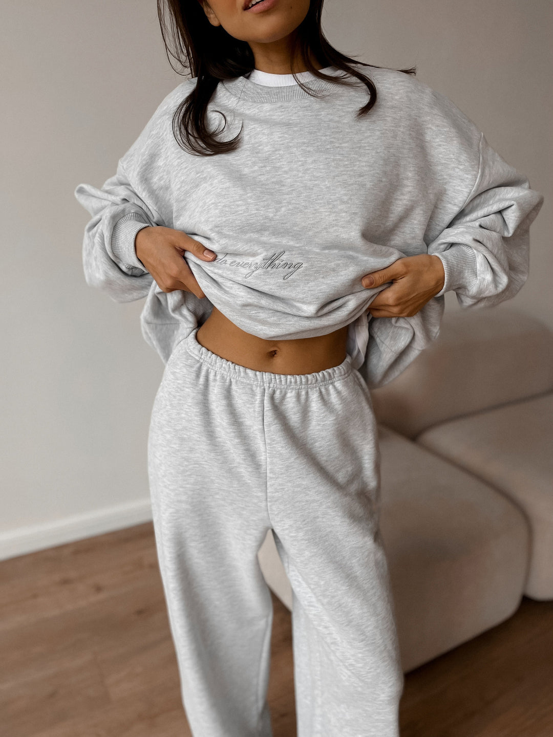 Damen lässiges und gemütliches Sweat-Set Drune