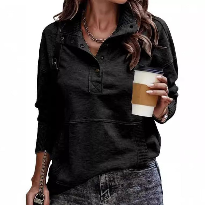 Damen urbaner sportlicher Pullover Drune
