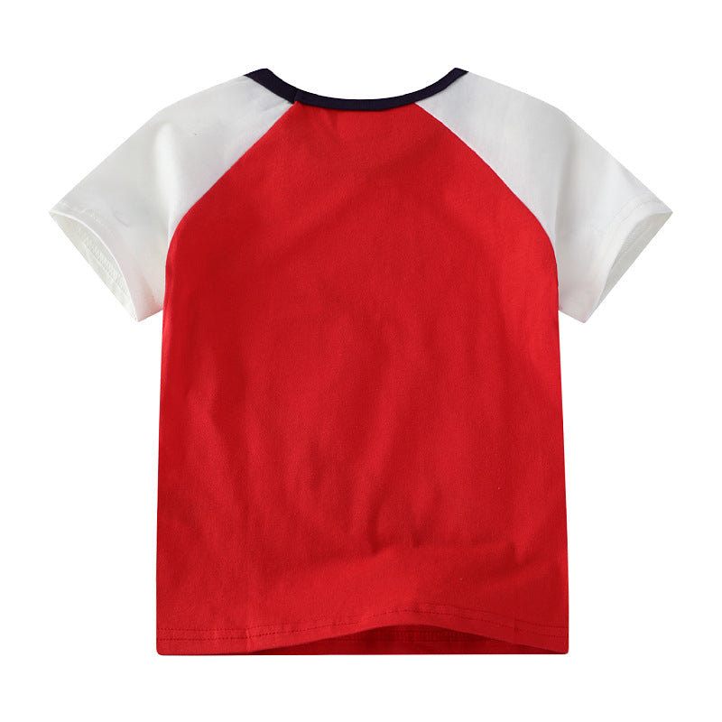 Jungen T-Shirt mit Zeppelindruck Drune