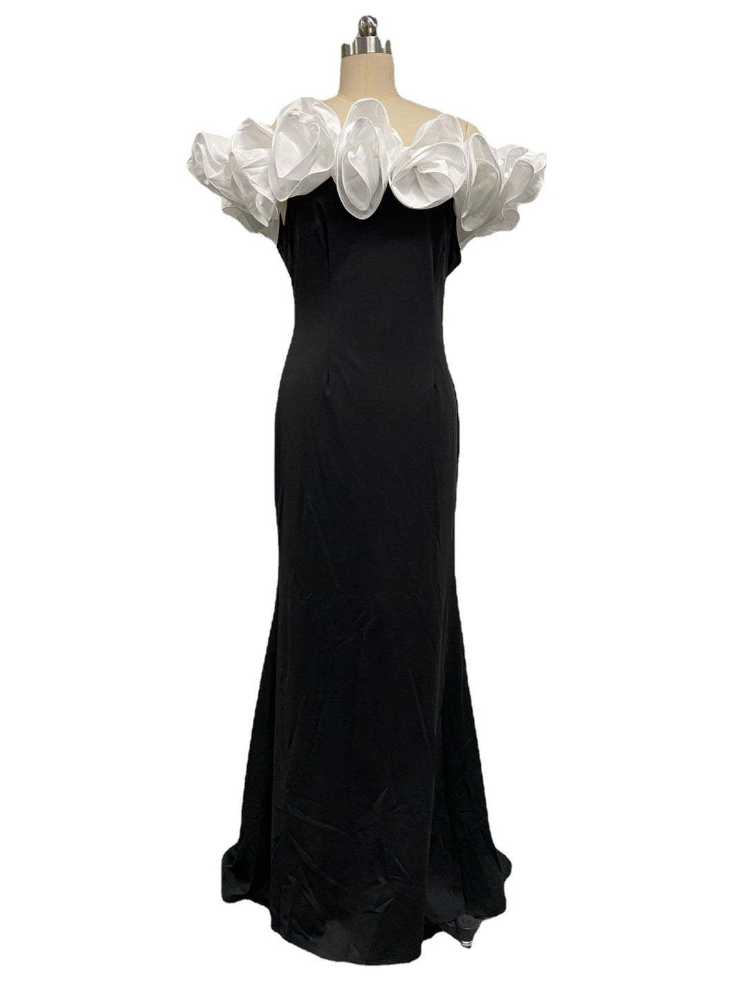 Damen Elegantes Abendkleid mit voluminösem Oberteil und figurbetontem Rock Drune