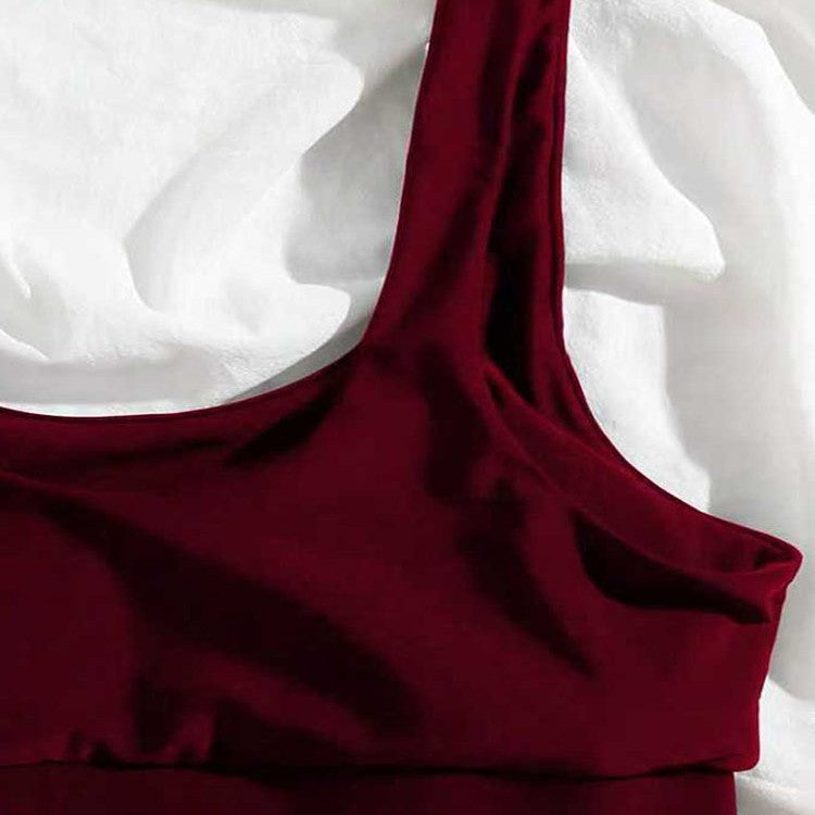 Damen Sport-BH mit breiten Trägern und elastischem Unterband Drune
