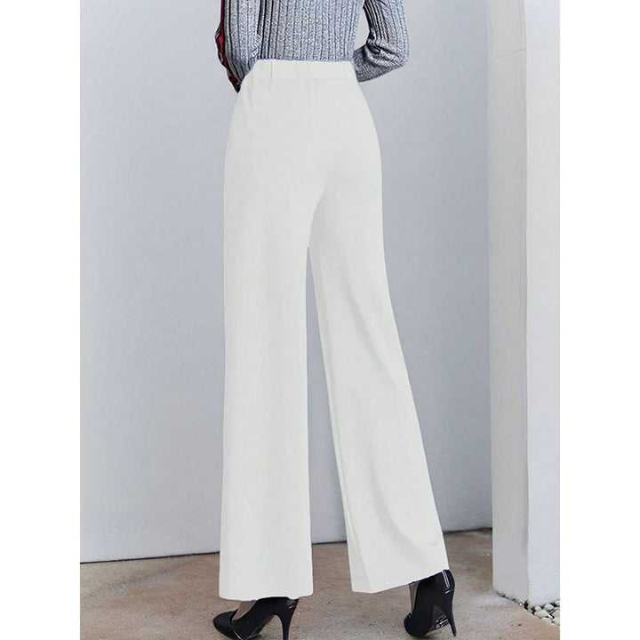 Damen elegante Culotte mit hohen Taillenschnitt und seitlichen Eingrifftaschen Drune