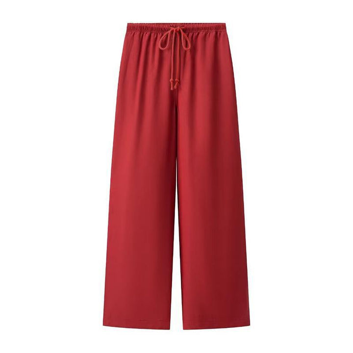 Damen Freizeithose mit weitem Schnitt und komfortablem Gummibund Drune