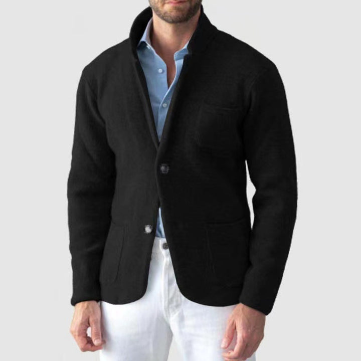 Herren Strickblazer mit eleganter Optik und praktischen Taschen Drune