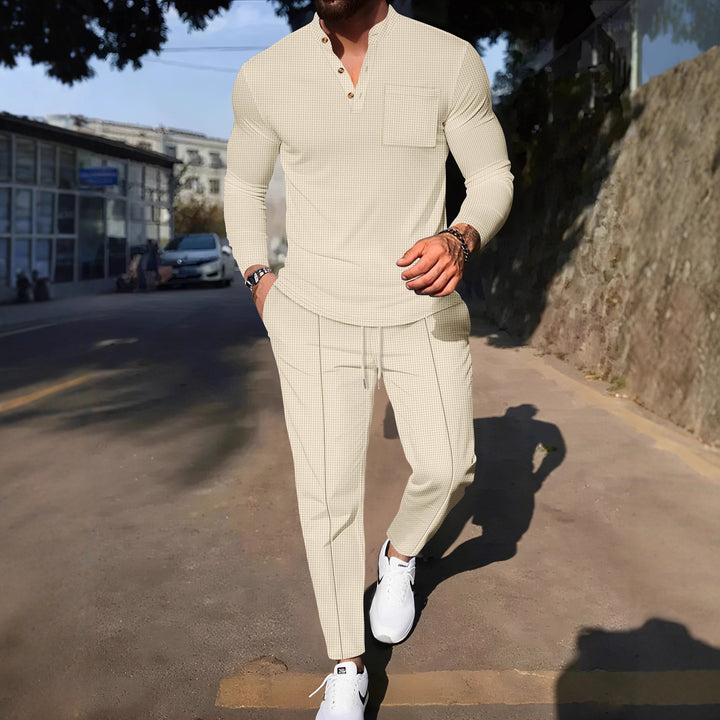 Herren modische Freizeitanzug Drune