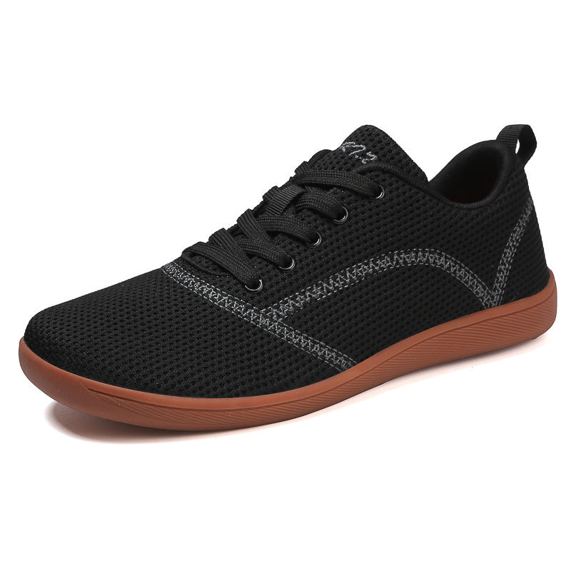 Damen nan federleichter Strick-Sneaker mit nahtlosem Maschenobermaterial, luftdurchlässiger Struktur und flexibler Mikrozellen-Laufsohle Drune