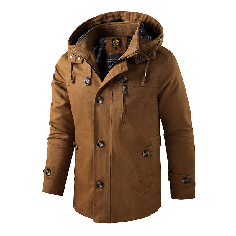 Drune | Lässige Jacke mit Kapuze