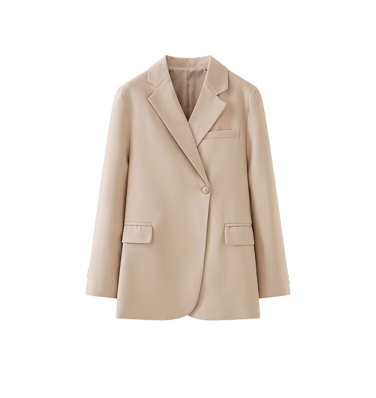 Damen Elegante Blazerjacke mit modernen Schnitt und praktischen Taschen Drune