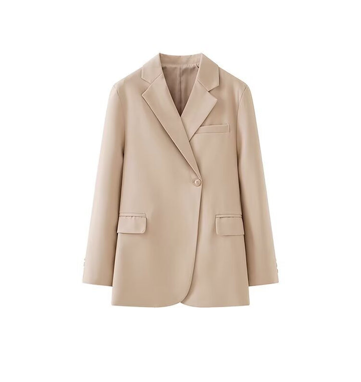 Damen Elegante Blazerjacke mit modernen Schnitt und praktischen Taschen Drune