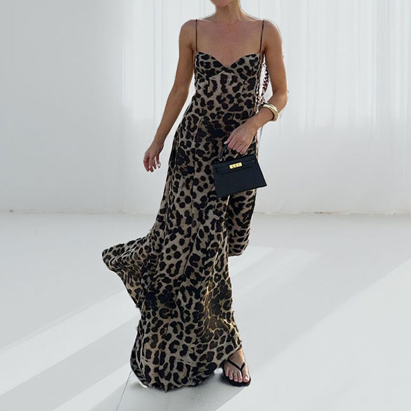 Damen Abendkleid mit elegantem Herz-Ausschnitt und fließendem Rock Drune