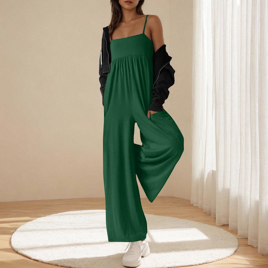 Damen Lässiger Maxikleid im entspannten Schnitt mit tiefen Taschen Drune