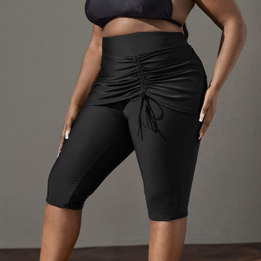 Damen Sportliche Caprihose Drune
