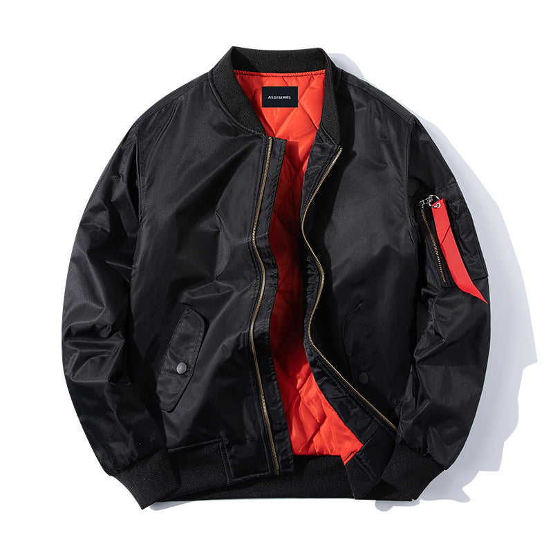 Herren  Heritage gesteppte Utility Bomberjacke mit Reißverschluss am Ärmel Drune