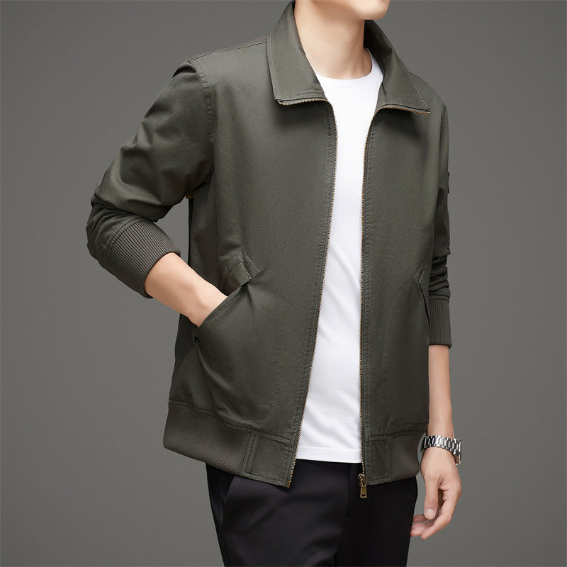 Herren Windbreaker Jacke mit praktischen Taschen und modernem Schnitt Drune