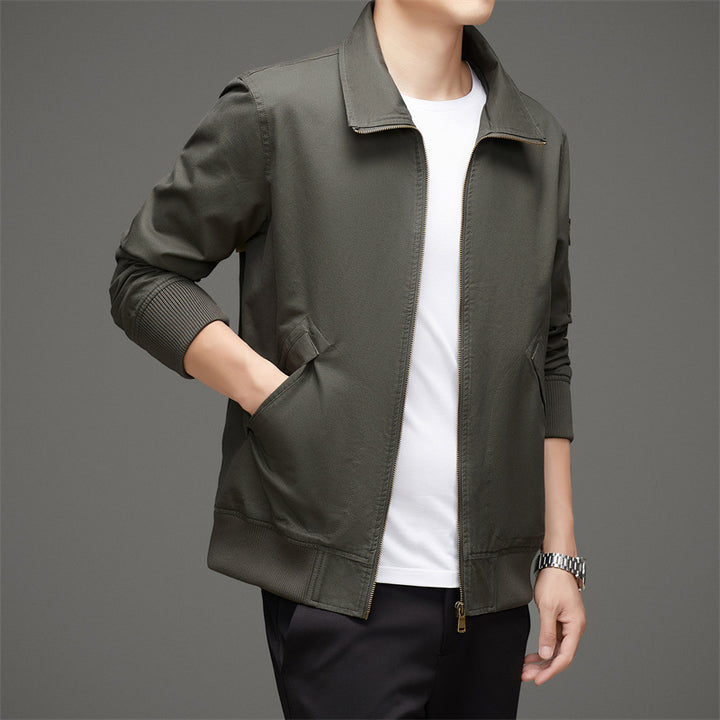 Herren Windbreaker Jacke mit praktischen Taschen und modernem Schnitt Drune