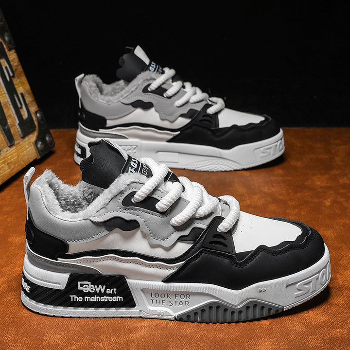 Damen Komfortable Sneaker mit warmem Innenfutter und rutschfester Sohle Drune