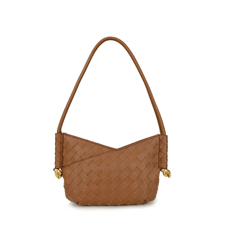 Damen Gewebte Lederhandtasche Drune