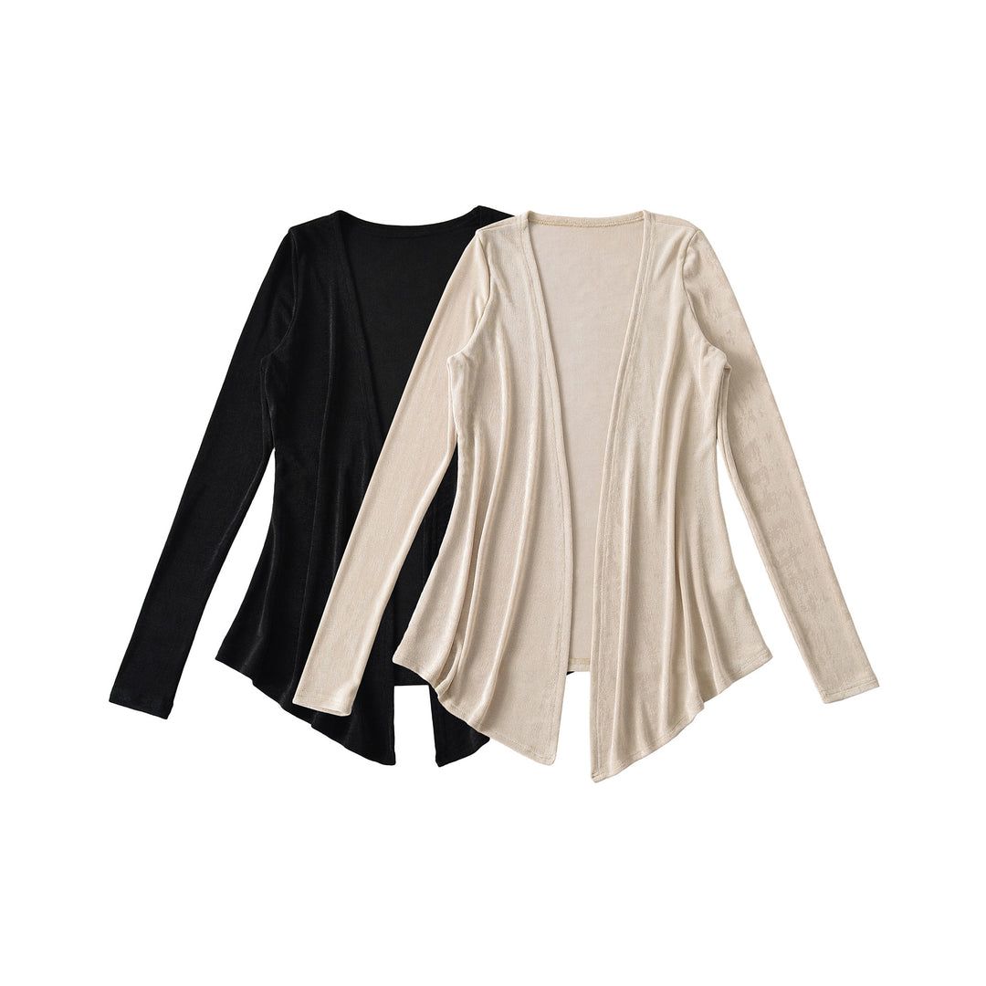 Damen eleganter, asymmetrischer Cardigan Drune