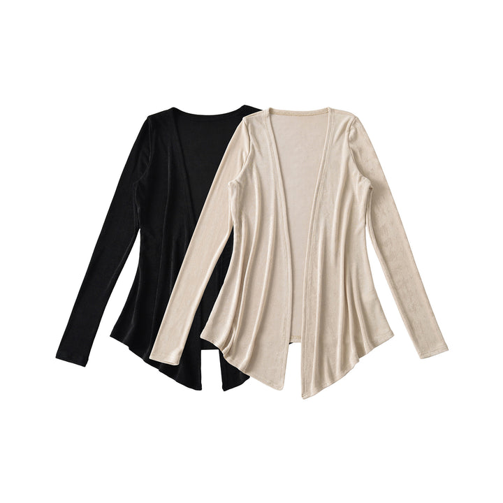 Damen eleganter, asymmetrischer Cardigan Drune