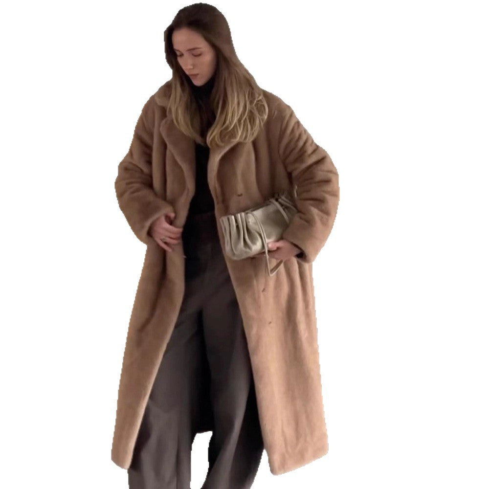 Damen kuscheliger und eleganter Mantel Drune