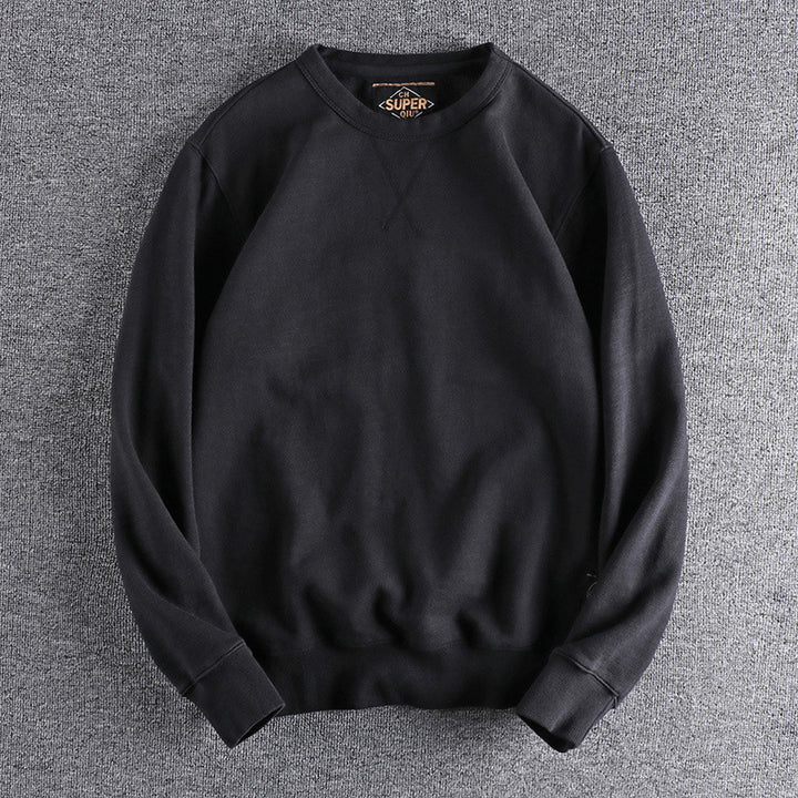 Damen Sweatshirt mit modernem Rundhalsausschnitt und lässigem Schnitt Drune