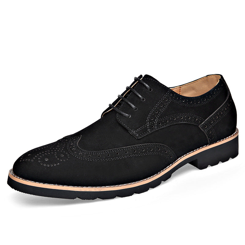 Herren Elegante und modische Brogueschuhe mit weichem Obermaterial Drune