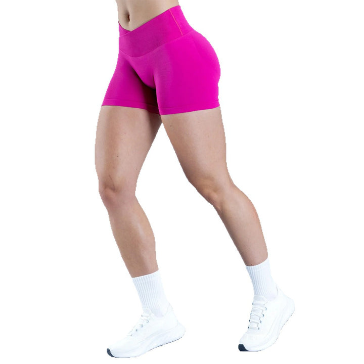 Damen Sportliche Shorts mit hohem Bund und figurformendem Schnitt Drune
