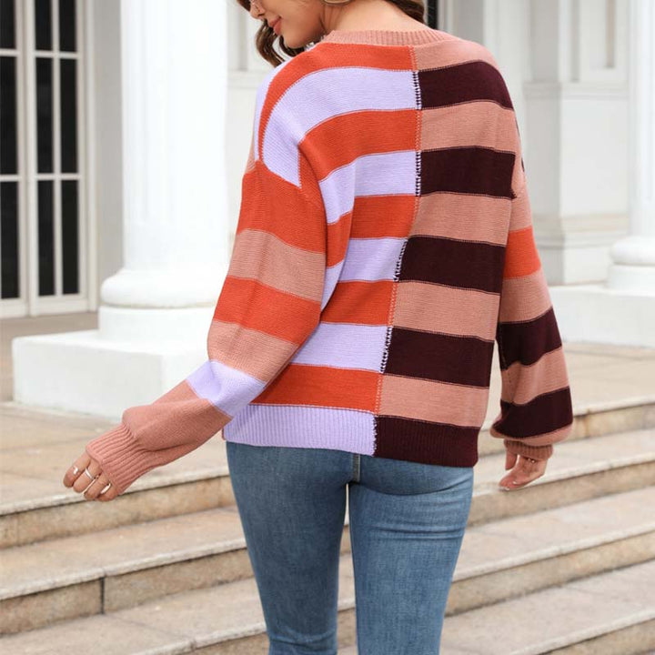 Drune | Gestreifter Strickpullover für Stilvolle Outfits